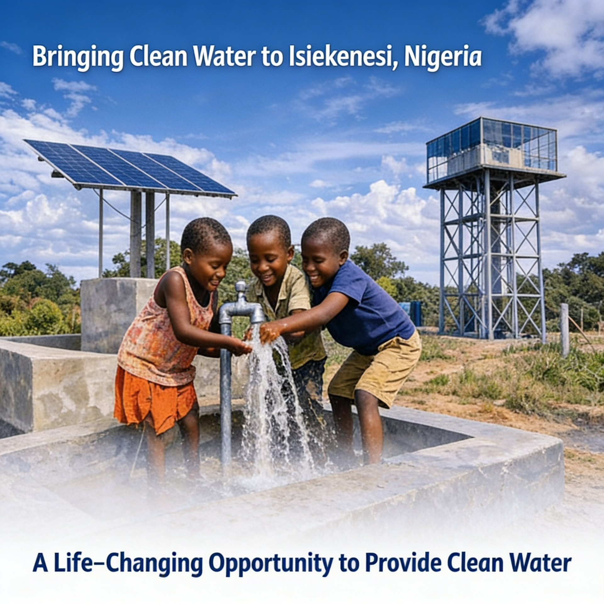 Bringing Clean Water to Isiekenesi
